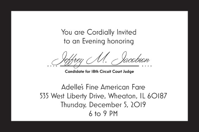 An Evening in Honor of Jeffrey M. Jacobson